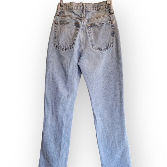 Anine Bing Lightwash Button-Fly Baggy Jeans size 25 waist, inseam 33" EUC - Picture 5 of 16